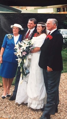 mum And Dad at Colin and My Wedding 