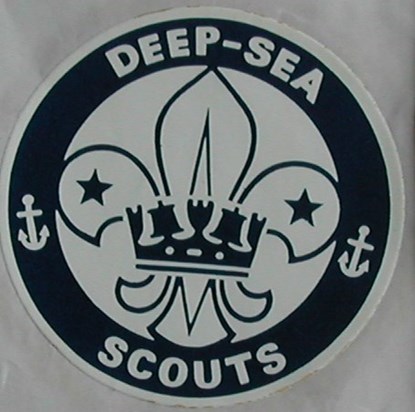DSS badge - used by British Scouts on maritime service Merchant or Royal Navy.