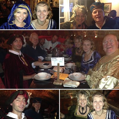 Roger’s 70th Birthday Medieval Banquet (this was on his bucket list so I