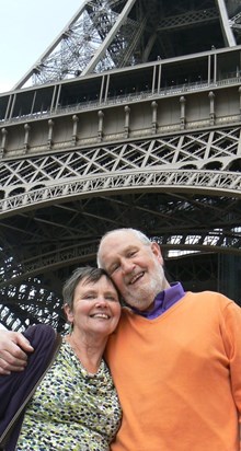 Paris May 2013 - just been to the top of the Eiffel Tower 😊