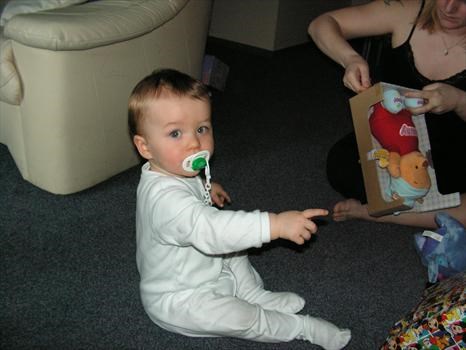 Declan on his first birthday