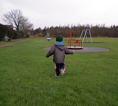 dec running away from his daddy