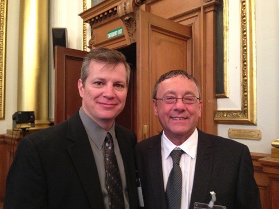 David McKenna, OBE and Dr. Will Marling