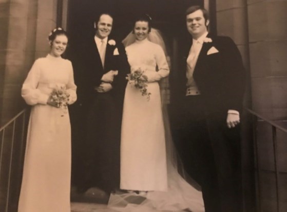 Best Man - John and Doreen’s Wedding 1971