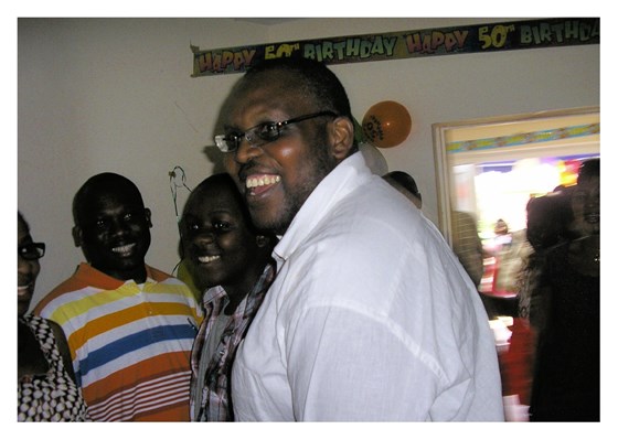 Delighted Jibola on his 50th Birthday 