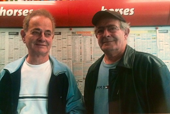 Love this of Dad & Peter in Ladbrokes on a Saturday xxx