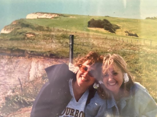 A windy walk at Beachy Head!