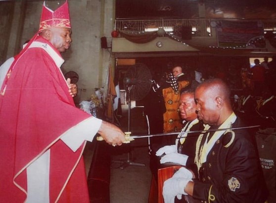 Emma at a Knight of St John International Ceremony