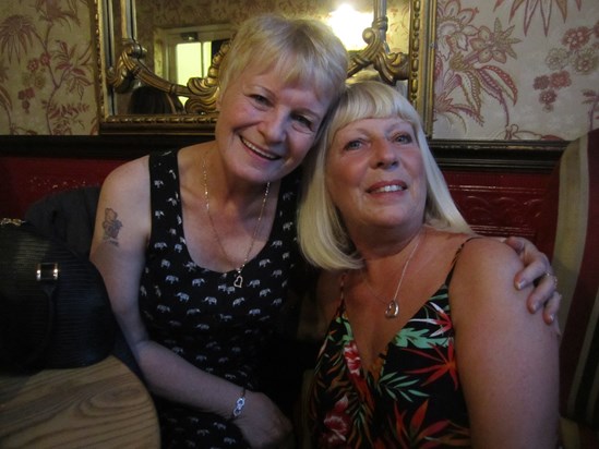 Maggie & Jackie together at Micks 60th Birthday, I shall always miss Maggie, we known each other since we were 5 years old