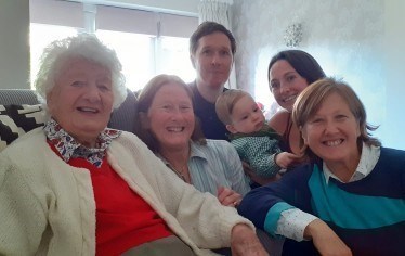 4 generations on Rowan's 1st birthday October 2022
