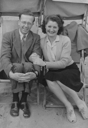 Marie and Don honeymoon 1948