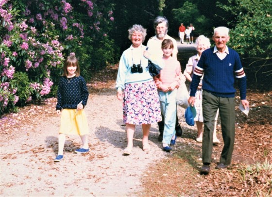 1989. Rhododendron Walk  at Shearwater, Wiltshire.