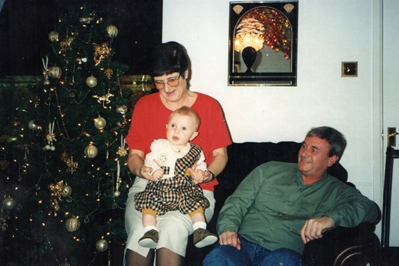 Christmas 1997 with Tyler