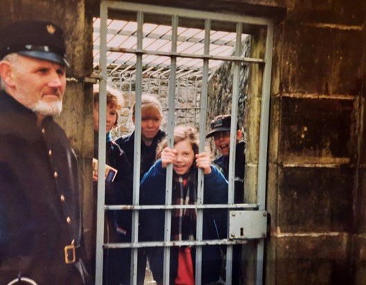 In jail in Scotland 