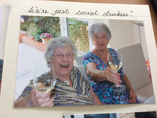 This is how we remember Margaret enjoying life