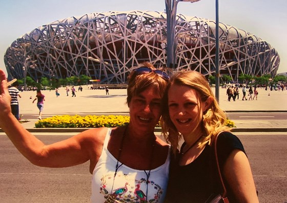 Jenny and Dawn in Beijing 