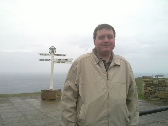 A damp day at Land's End,  the 2011 holiday