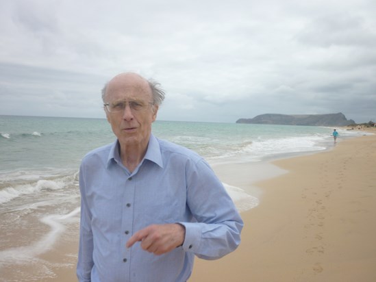 Geoff in Porto Santo, May 2011