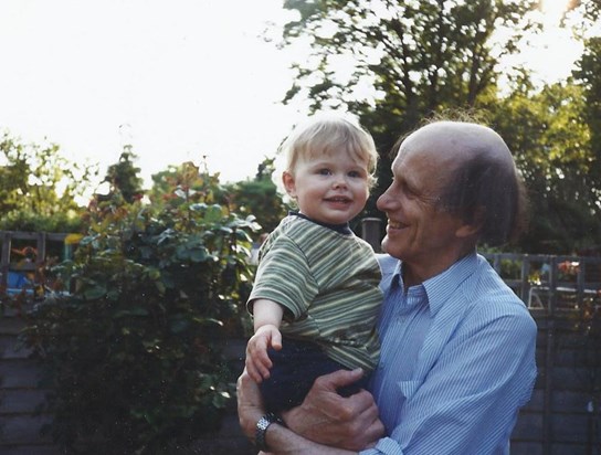 Geoff and Angus, Selhurst, 2000