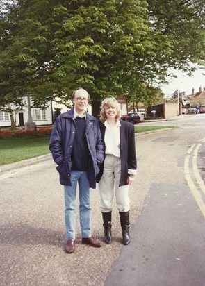 Jane and Geoff, Writtle, 1989