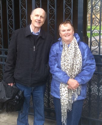 Geoff and Eira, Cambridge, 2015