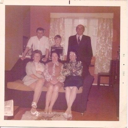 John's Family in Dundee, 1970