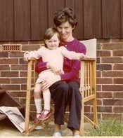 Nanny in the Garden with Mummy (Caroline)