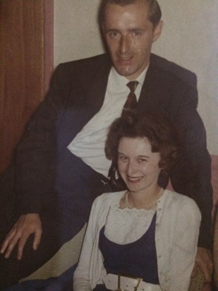 Maureen and Fred in the 60's