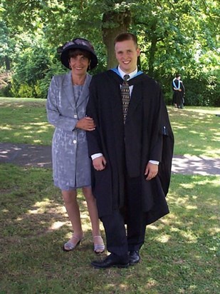 Proud Mum - Adam's Graduation