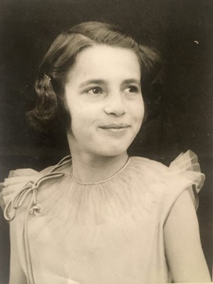 Mum as a child