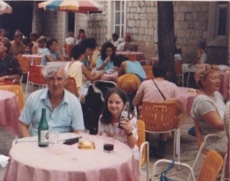 On holiday in the 1980s