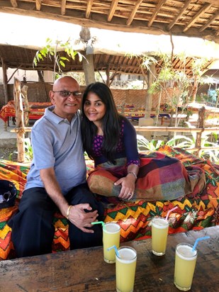 Dad’s favourite sugarcane juice in India 