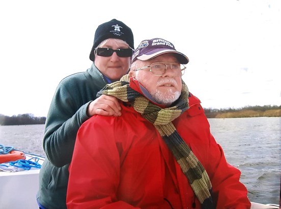 Captain Geoffrey on the Norfolk Broads