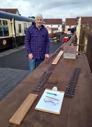 One of Neville's favourite places - Sandford Station Railway Heritage Centre