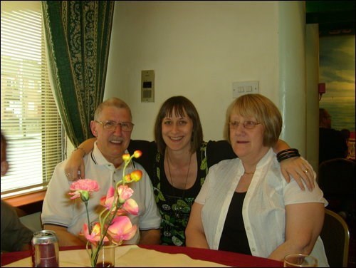 Jill with her Mum & Dad