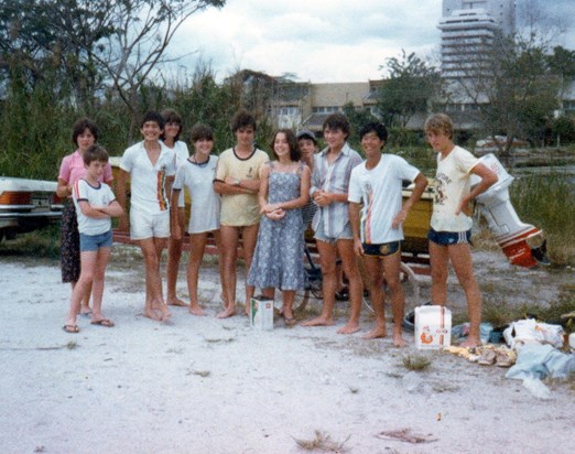 One of the earliest photos I have of Sarah - fun times in KL with Sarah and the gang waterskiing in Ampang. I met Sarah in my early teens and she has been a good friend for decades through good times and bad till the end. I will miss her dearly.