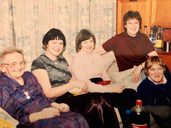 Marjorie, Alison, Pat, Gillian, Fiona