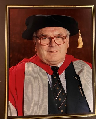 Dr Paul S. Gray - Doctor of Science (Honoris Causa) - University of Birmingham 1999