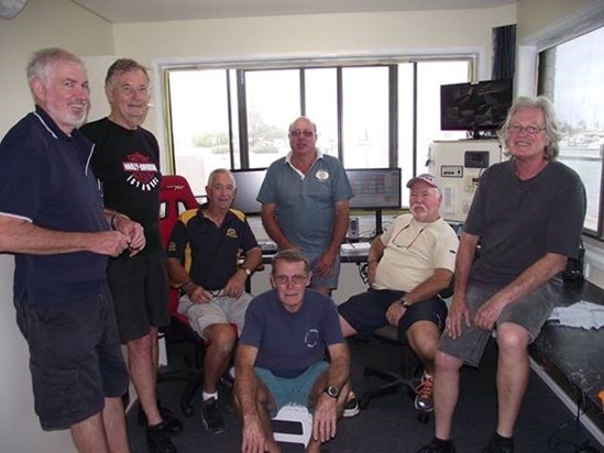 Coast Guard Mooloolaba maintenance team