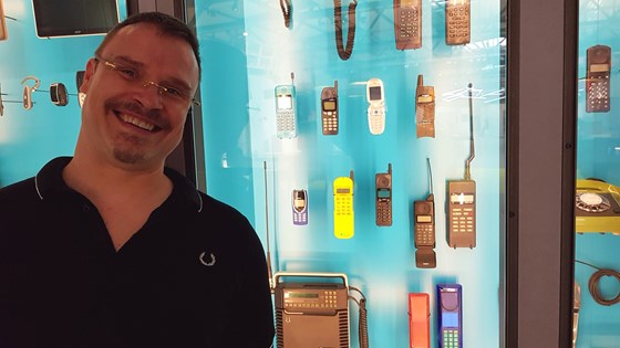 Lars use to work at Symbian, powering the original smartphones!