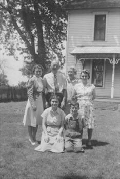 (L to R) - Louise, Joseph, Etta, Cecilia, Mary & Joe Connors