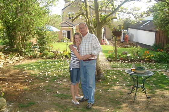 Dad and Julie 2008