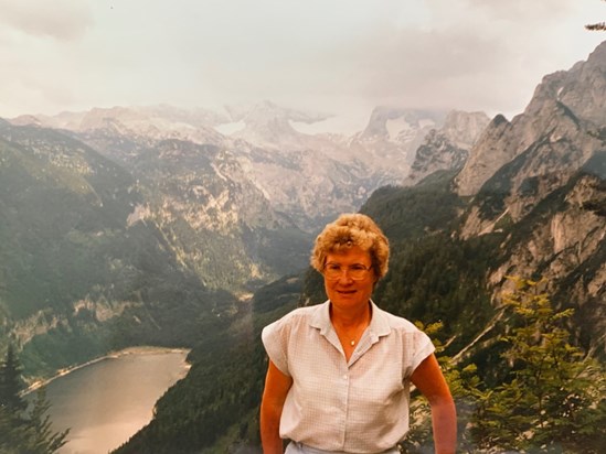 .Barbara visited many countries over the years with John, one of her favourites being Austria 