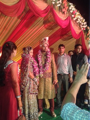 bhaiya and bhabhi on  MarriageDay