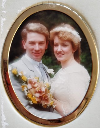 Tony & Alison's Wedding Day 2nd June 1984