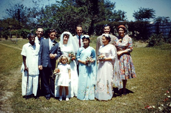 Wedding day 14th April 1962