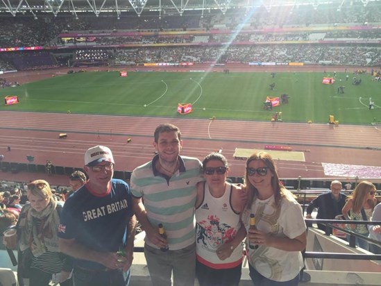 A family day out to the Athletics in 2018