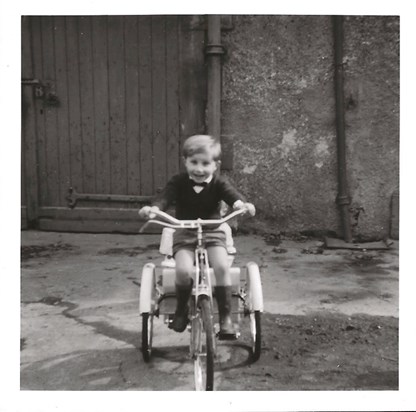 Andrew in his early transport years 