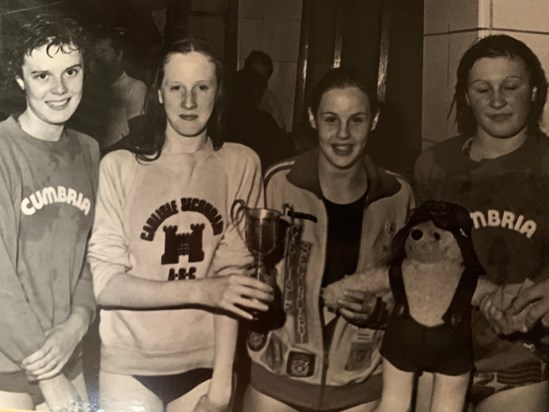 Winning with Julie - Carlisle Secondary Swimming Club 46+ years ago? 