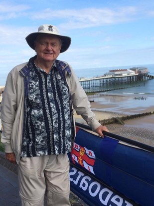 Peter in Cromer a few years ago